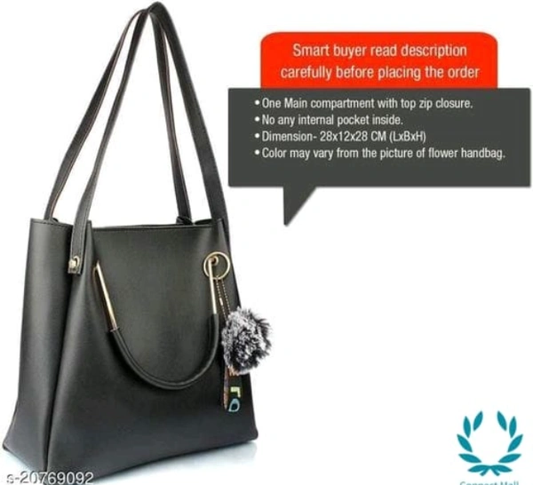 Women Black Hand-held Bag